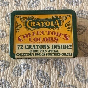 NEW 1991 Limited Edition Crayola Limited Edition Collector's Tin